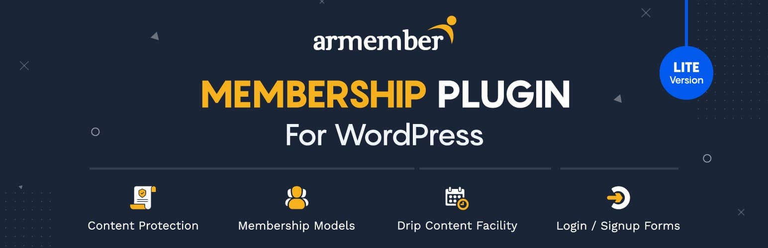 ARMember – Complete Membership Plugin