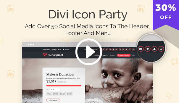 Divi Icon Party