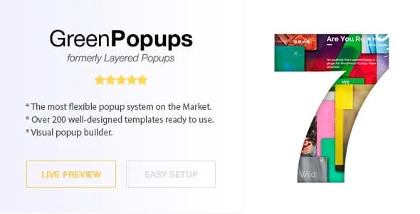 Green Popups (formerly Layered Popups)