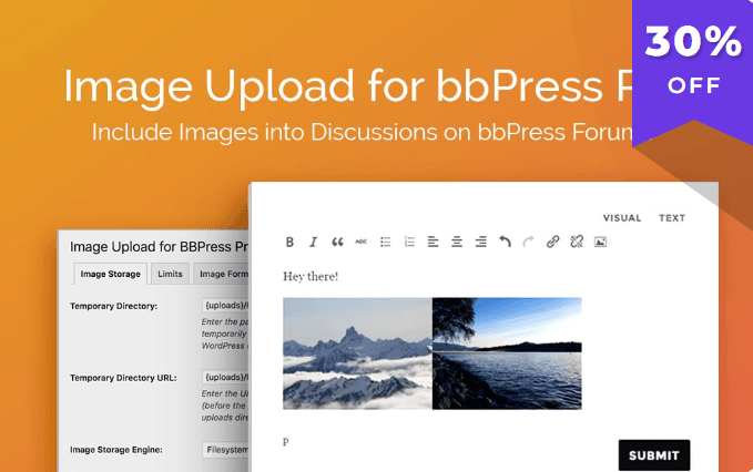 Image Upload for bbPress Pro