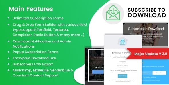 Subscribe To Download