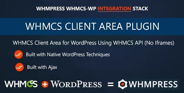 WHMPress – WHMCS Client Area