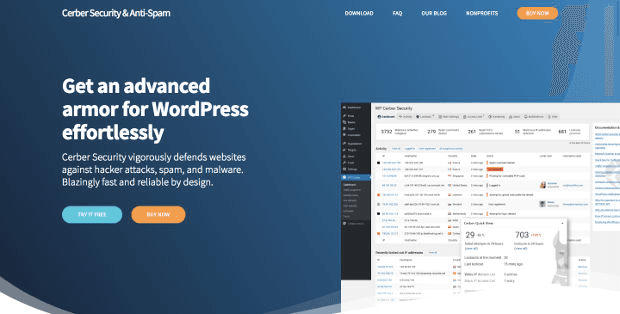 WP Cerber Security, Anti-spam, and Malware Scan
