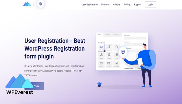 User Registration Conversational Forms