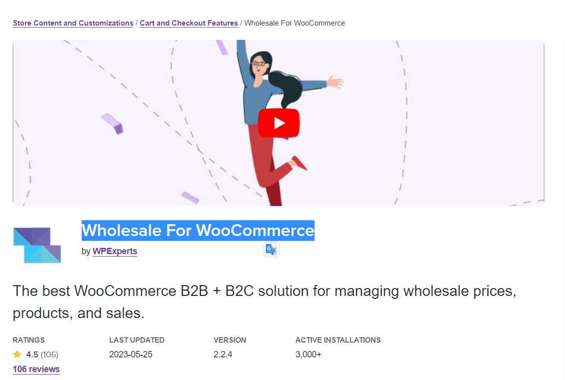 Wholesale For WooCommerce