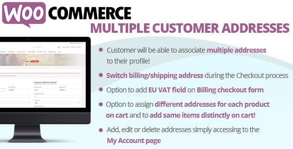 WooCommerce Multiple Customer Addresses & Shipping