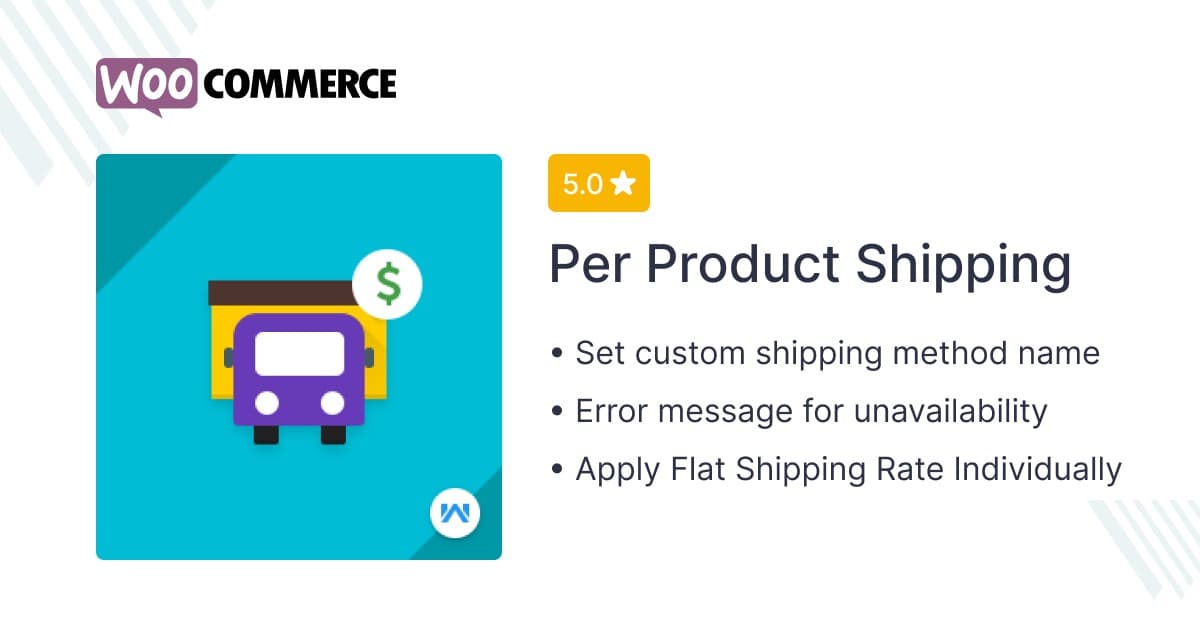 WooCommerce Shipping Per Product v2