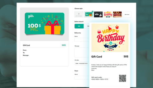 YITH WooCommerce Gift Cards Premium