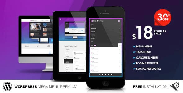 QuadMenu PRO