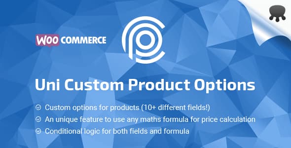 Product Options and Price Calculation Formulas for WooCommerce – Uni CPO (Premium)