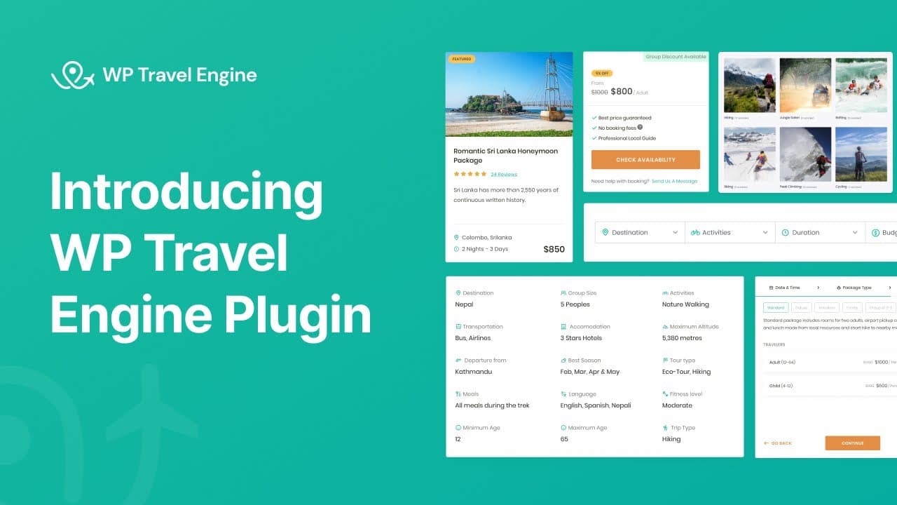 WP Travel Pro (Premium)