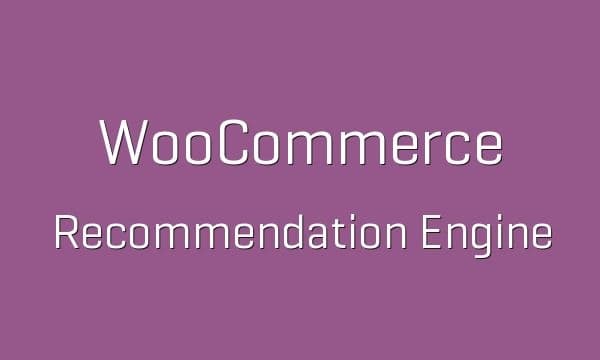 WooCommerce Recommendation Engine