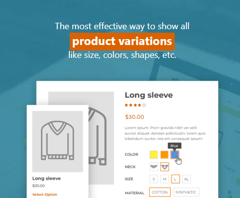 YITH WooCommerce Color, Image & Label Variation Swatches Premium