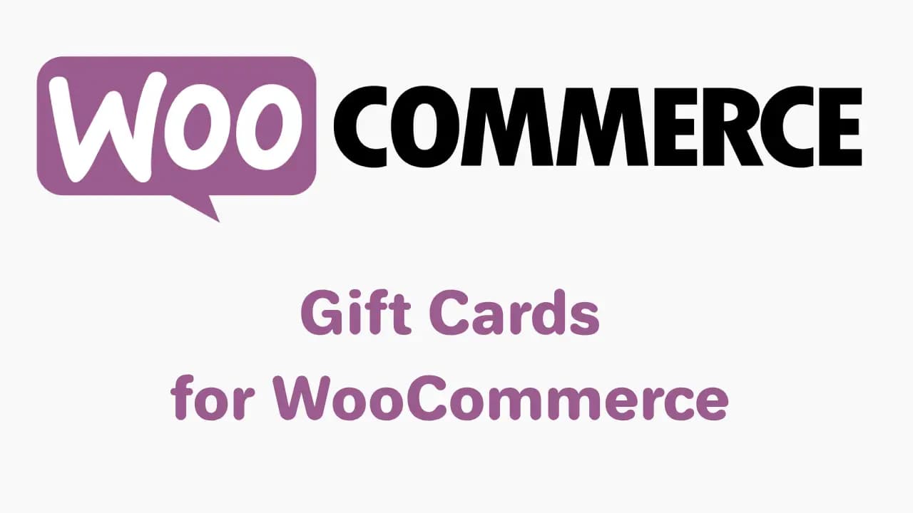 WooCommerce Gift Cards