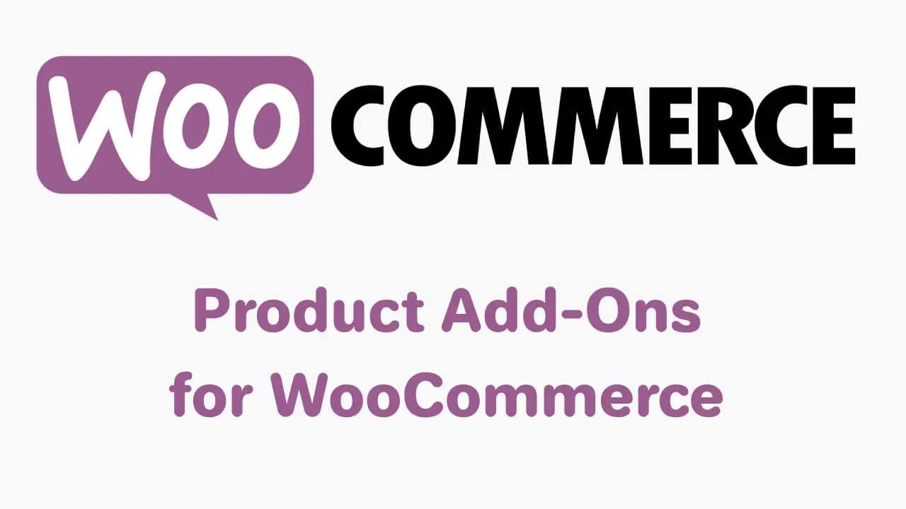 WooCommerce Product Add-Ons