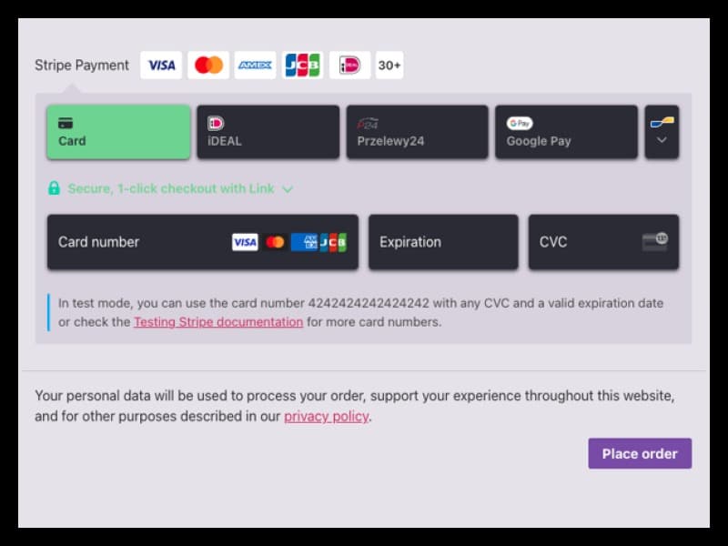 Stripe Payment For WooCommerce (Premium)