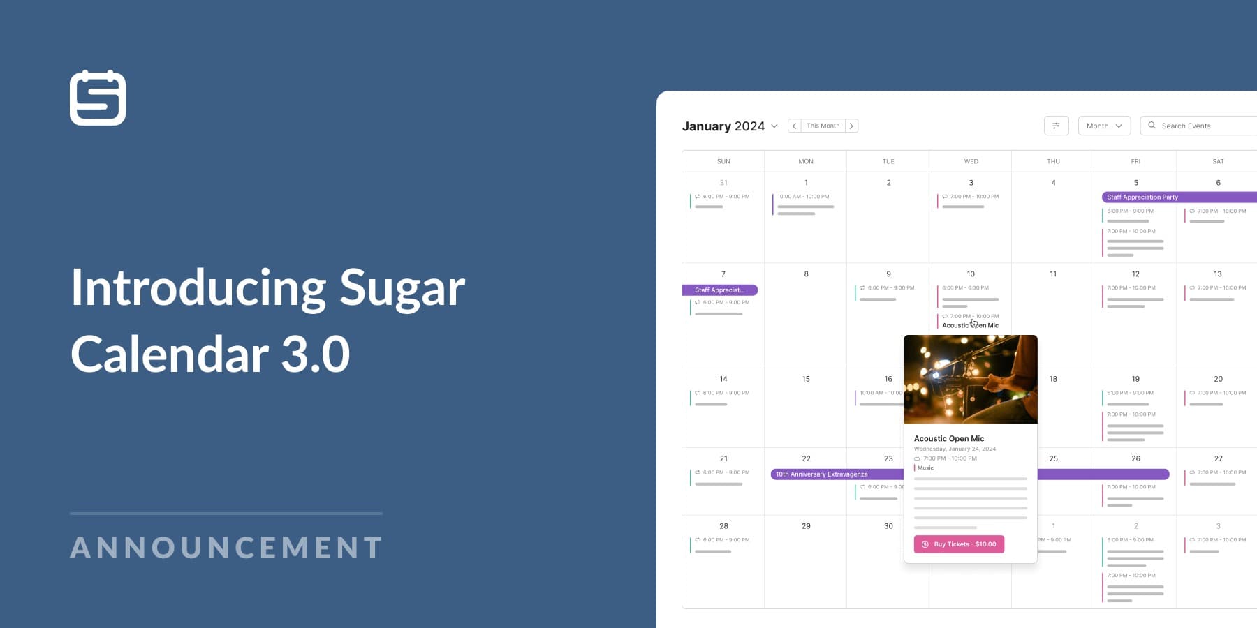 Sugar Calendar