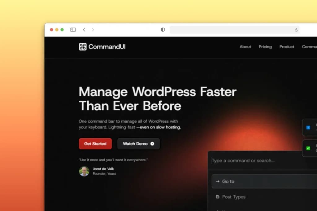 CommandUI