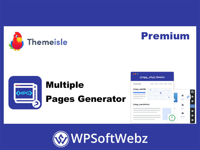 Multiple Pages Generator by Themeisle (Premium)