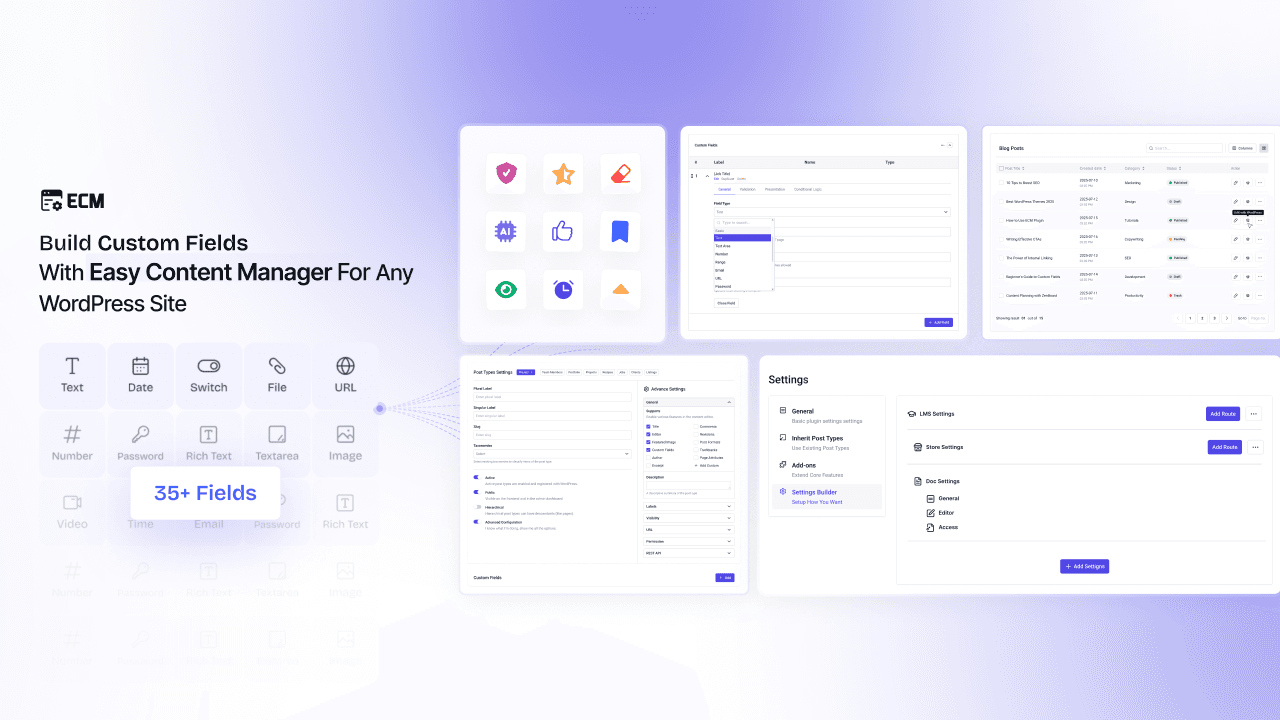 Easy Content Manager (ECM) (Premium)