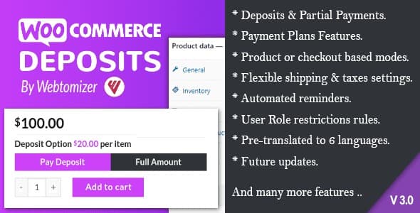 WooCommerce Deposits