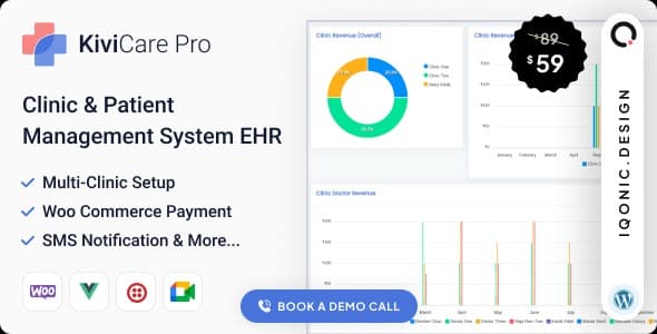 KiviCare – Clinic & Patient Management System Pro (EHR)
